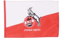 Bannerflagge Werder Bremen Stadion 45 x 116 cm Flaggenfritze® gratis Aufkleber 