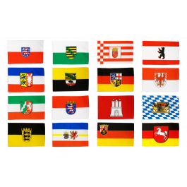 16 Bundesländer Deutschland Flagge Fahne 90x150 cm NEU&OVP 