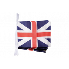 Fahnenkette Flaggenkette Girlande Großbritannien Kings Colors 1606 Fahnen Flagge 
