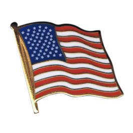 USA Flagge Amerika Groß Pin Revers Anstecker Unabhängigkeit Tag Glanz Emaille 