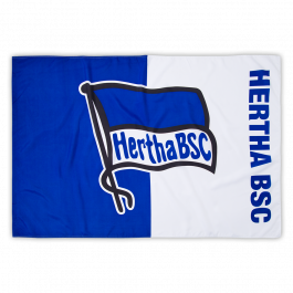 Hertha BSC Fahne Blau Weiß 60x90 Cm Bundesliga Fanartikel Hertha BSC Flagge – 60x90 Cm, Blau-weiß, Offizielles Logo Für Fans Stadionfahne Für Hertha Fans