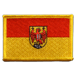 Flaggenfritze Tischfahne Burgenland Österreich - Mit Gratis Aufklebern