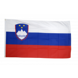 Flaggenfritze XXL Slowenien Flagge – 150 X 250 Cm, 100% Polyester, 3 Messingösen