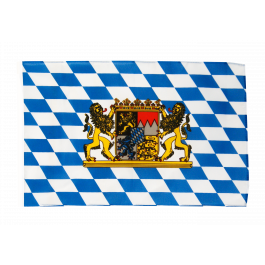 Flaggenfritze Schweißband Deutschland Bayern 2er Set - Baumwolle Mit Löwe