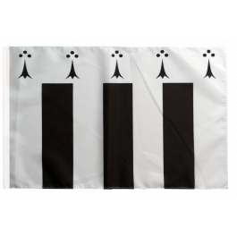Mini-Flagge Frankreich Rennes – Wimpel Ca. 15x10 Cm, Doppelseitig Bedruckt, Aus Polyester