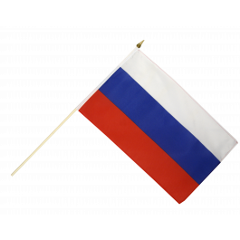 Russland Stockflagge Flaggen Fahnen Stockfahne 30x45cm