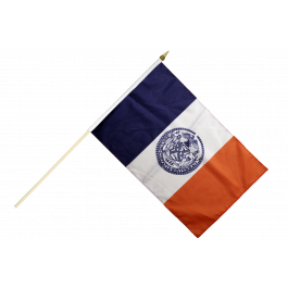 Fahne Flagge New York City 30 x 45 cm