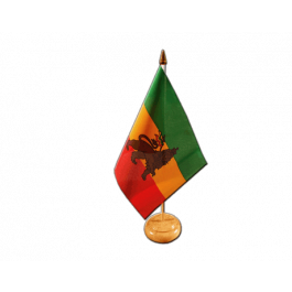 Tischflagge Äthiopien äthiopische Tischfahne 15x22cm 