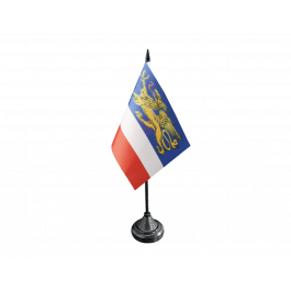 Flaggenfritze Tischflagge Deutschland Thüringen - Inklusive Gratis Aufkleber