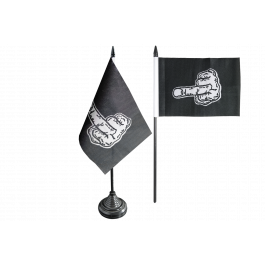 Flaggenfritze Stockflagge „Stinkefinger“ – 30 X 45 Cm, Polyester, Mit Holzstab