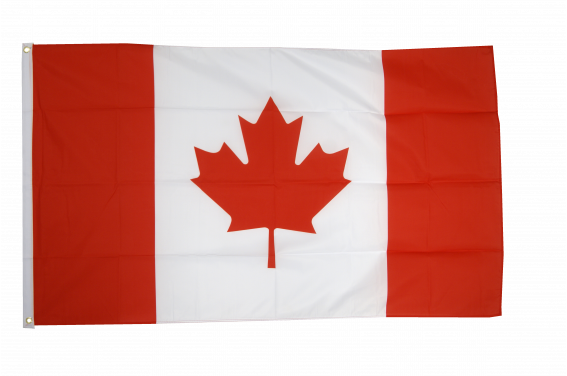 Fahne Flagge Kanada-Deutschland Freundschaftsflagge 80 x 120 cm Premiumqualität 