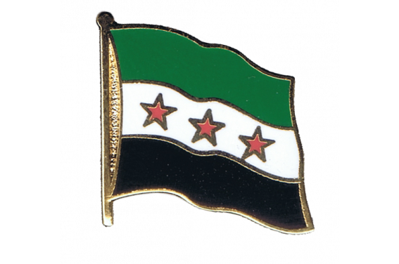 Flaggenfritze Syrien Flagge 1932-1963 | 30x45 Cm | 100% Polyester Reißfest | Mit Hohlsaum