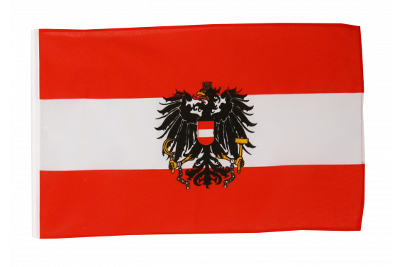 Flagge  Fahne Österreich Salzburg mit Hohlsaum 
