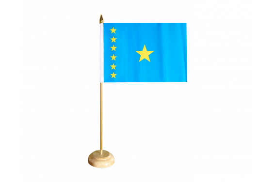 Demokratische Republik Kongo Tischflagge Tischfahne Flagge Fahne