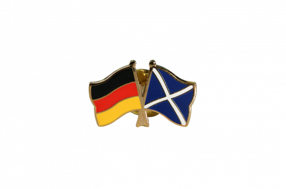 Freundschaftspin Schottland Anstecker Pin Flagge Fahne 