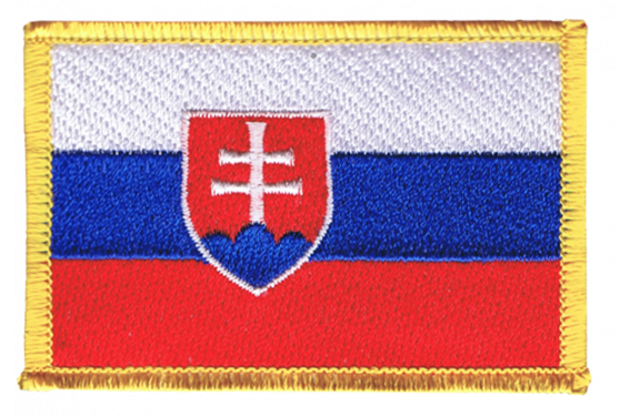 AUFNÄHER Patch FLAGGE flag Fahne Slowakei Slovakia  mi 