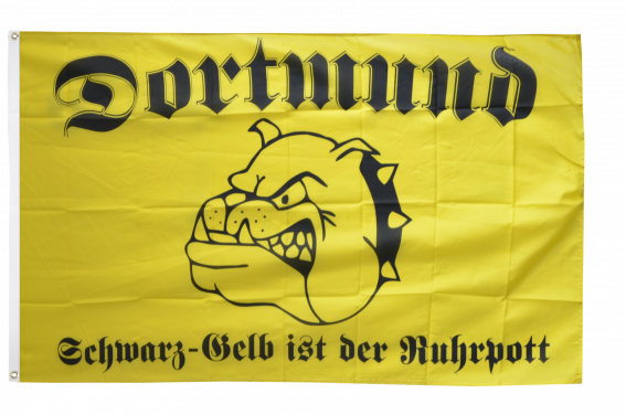 Fahne Flagge Ruhrpott schwarz 90 x 150 cm 