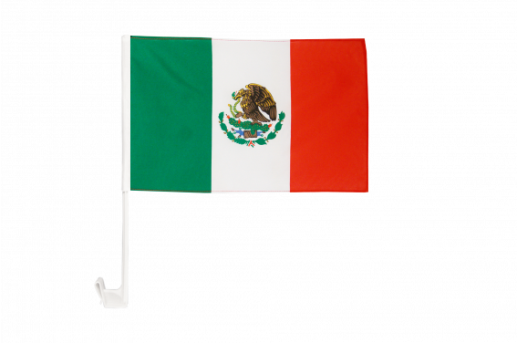 Autofahne Autoflagge Mexiko 30x45 cm 