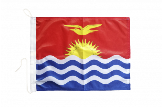 Kiribati Bootsfahne Bootfahne Fahnen Flaggen fürs Boot 30x40cm 