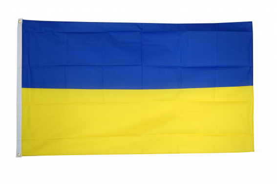 Ukraine Friedensfahne/Flagge - 60cm x 90cm SONDERANFERTIGUNG