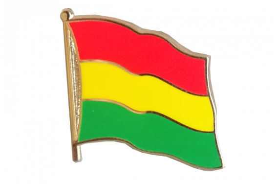 Chile Flaggen-Pin – Sammler-Anstecker Mit Schmetterlingsverschluss, 22x16 Mm