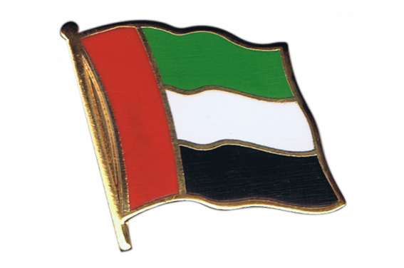 Vereinigte Arabische Emirate Flaggen Pin Anstecker,1,5cm,neu mit Druckverschluss 