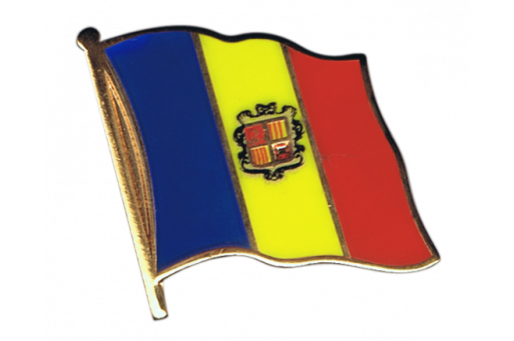 Yantec Flaggenpin Andorra Pin Flagge