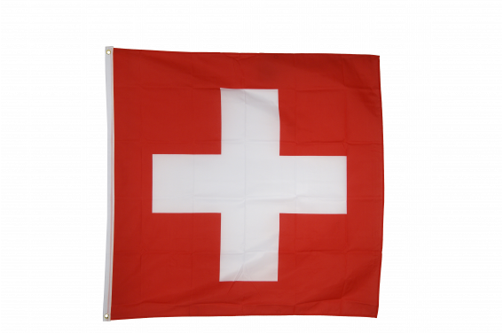 120 x 120 cm Fahnen Flagge Schweiz Neuenburg 