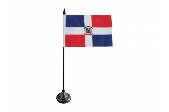 Tischflagge Dominica Tischfahne Fahne Flagge 10 x 15 cm