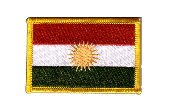 Aufnäher Kurdistan Patch Flagge Fahne 