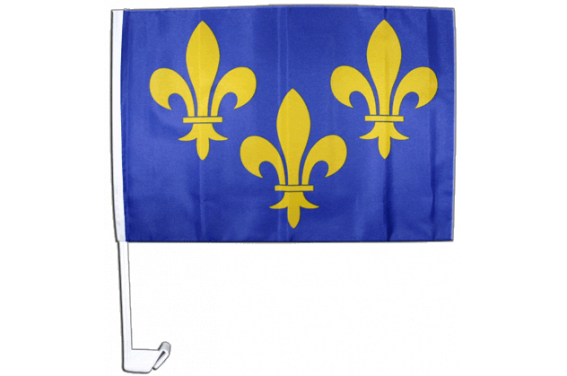 Frankreich Ile de France Autofahne Autoflagge Fahnen Auto Flaggen 30x40cm 