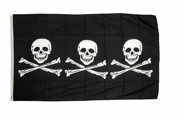 Flagge Fahne Pirat 3 X Totenkopf Gunstig Kaufen Flaggenfritze De