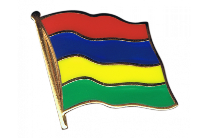 Flaggenpin Mauritius Flaggen Pin Fahnen Pin 