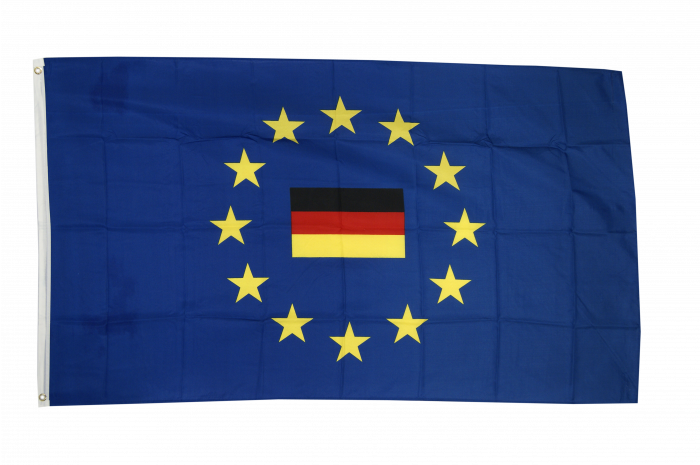 Flagge Fahne Europaische Union Eu Mit Deutschland Gunstig Kaufen Flaggenfritze De