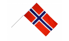 Stockflagge Norwegen - 60 x 90 cm