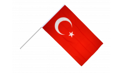 Stockflagge Türkei - 60 x 90 cm