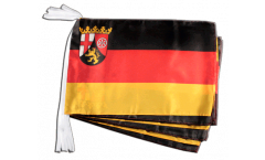 Fahnenkette Deutschland Rheinland-Pfalz - 30 x 45 cm