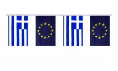 Freundschaftskette Griechenland - Europäische Union EU - 15 x 22 cm