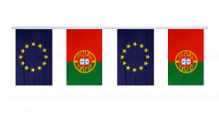 Freundschaftskette Portugal - Europäische Union EU - 15 x 22 cm