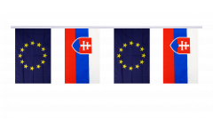 Freundschaftskette Slowakei - Europäische Union EU - 15 x 22 cm