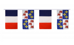 Freundschaftskette Frankreich - Picardie - 30 x 45 cm