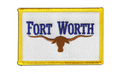 Aufnäher USA City of Fort Worth - 8 x 6 cm