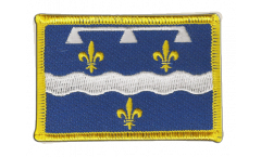 Aufnäher Frankreich Loiret - 8 x 6 cm