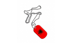 Dog Tag Albanien - 3 x 5 cm