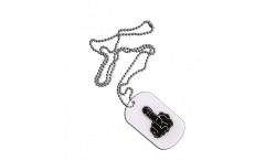 Dog Tag Stinkefinger - 3 x 5 cm