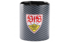 VfB Stuttgart Tasse Kaffeebecher Carbon Wappen