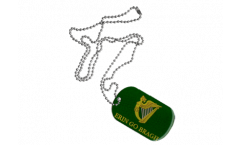 Dog Tag Irland Erin Go Bragh - 3 x 5 cm