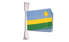 Fahnenkette Ruanda - 15 x 22 cm