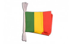 Fahnenkette Mali - 15 x 22 cm