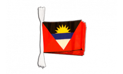 Fahnenkette Antigua und Barbuda - 15 x 22 cm